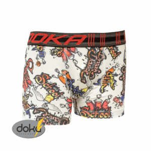REF: 152 - CUECA INFANTIL BOXER ESTAMPADA STRASH BALI PERSONALIZADA P/M/G