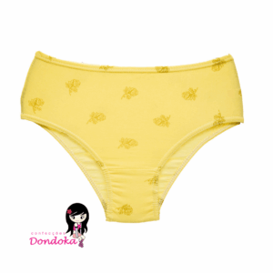 REF: 102 - CALÇOLA PARA SENHORA ESTAMPADA  100% ALGODÃO P/M/G